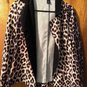 Leopard Print Women's Jacket